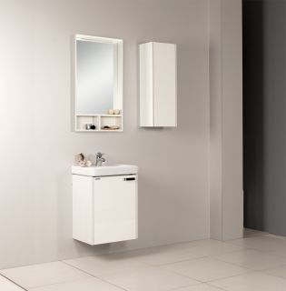 Тумба под раковину Акватон Йорк 50см белый/выбеленное дерево 1A170901YOAY0